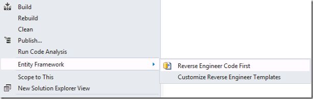 Generating Code First